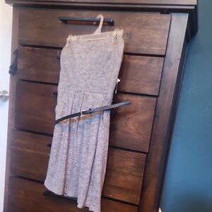 Mustard Seed Gray Mini Dress